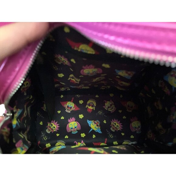 Loungefly Killer Klowns from Outer Space Mini Backpack Glow in the Dark Neon main image 9